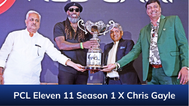 PCLEleven11Season1XChris Gayle
