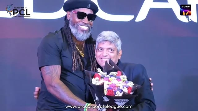 Chris Gayle PCL Brand Launch Moment thumbnail
